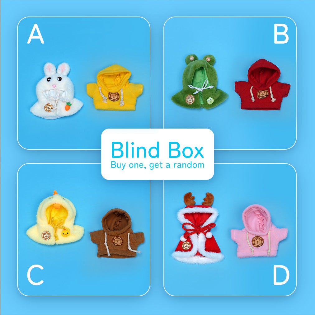 Cape & Hoodie Outfit Set