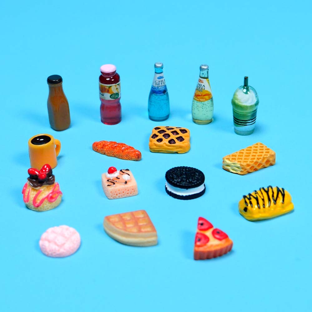 Energizelab Miniature Food Toy: Adorable miniature snacks and