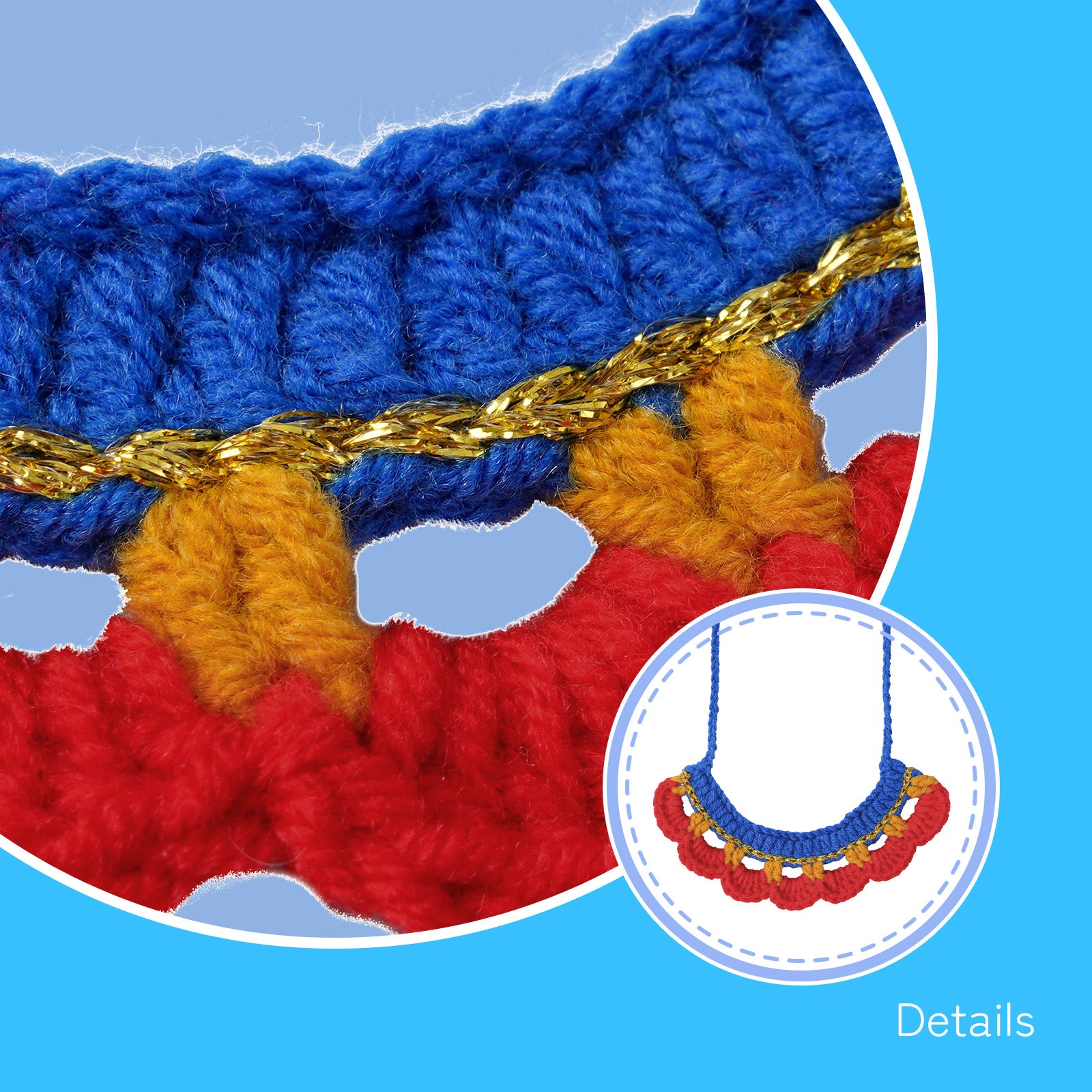 Crochet Collar Set
