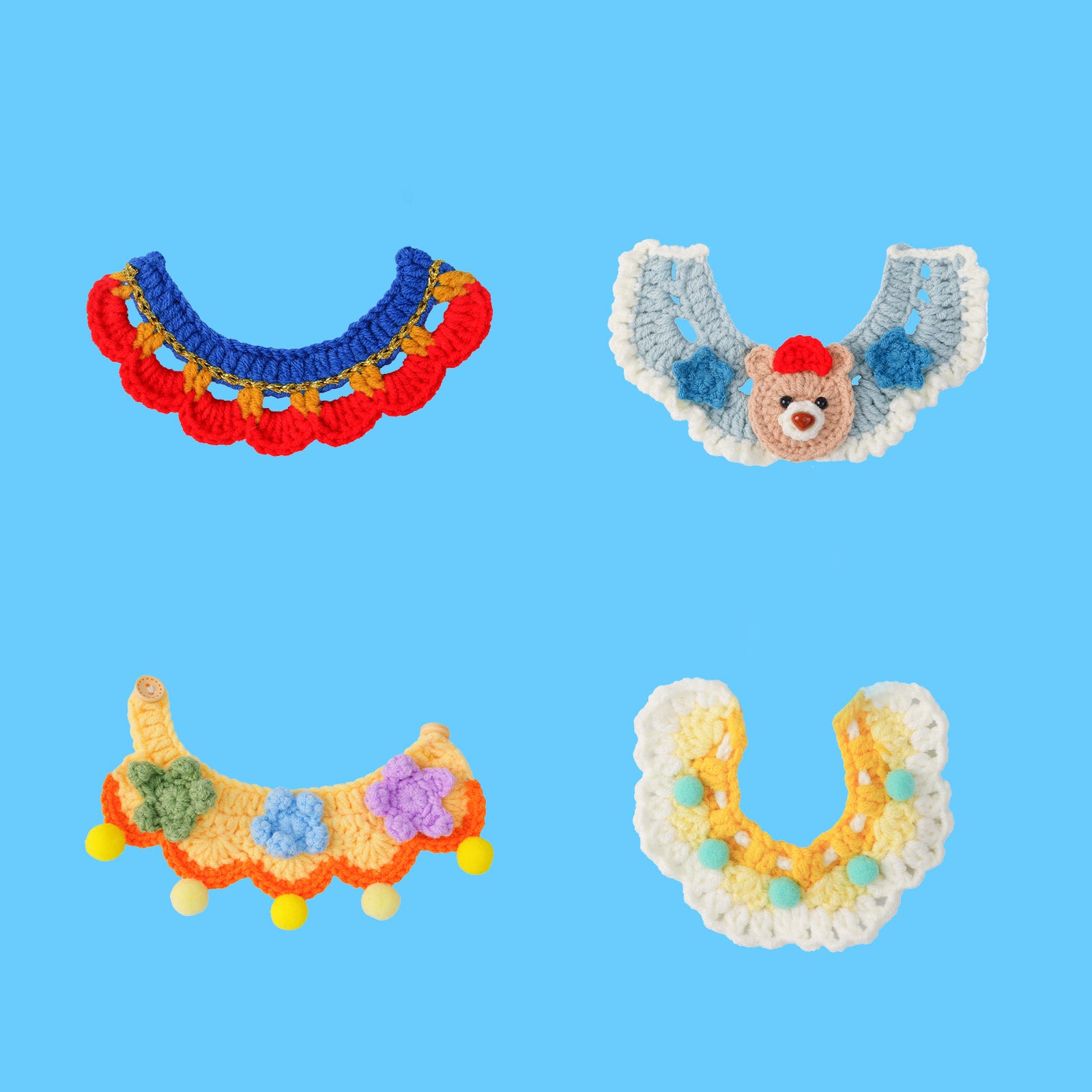 Eilik crochet collar set